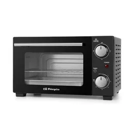 Orbegozo HO 985 Horno Eléctrico de Sobremesa, 800W, 10 Litros de Capacidad, Negro, Incluye Bandeja y Rejilla